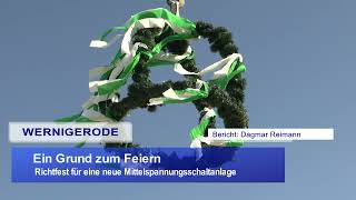 Stadtwerke Wernigerode feiern Richtfest