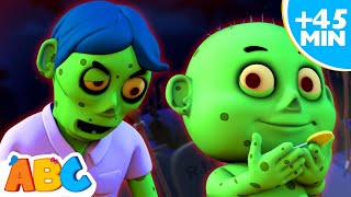 Johny Johny Yes Papa | Funny Zombie🧟🧟‍♀️ Song | 4K Halloween Songs for Kids