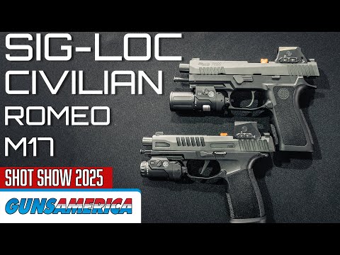 Civilian Romeo M17 Optic? Introducing SIG Sauer LOC -- SHOT Show 2025