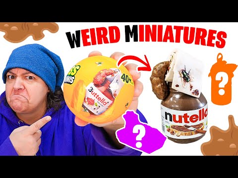 The WEIRDEST Miniature Foods FOR WEIRD People