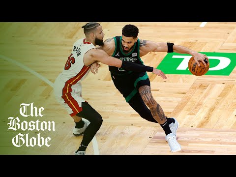 Boston Celtics’ Jayson Tatum talk about defeating the Miami Heat and
the team's growth