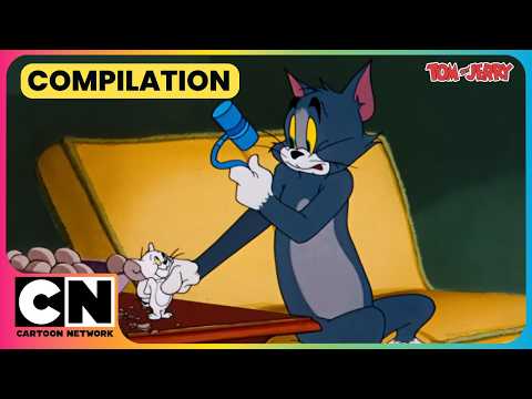 Jerry’s Ghost Mode Is Pure MISCHIEF!👻😂| Tom and Jerry🐱🐭| Halloween Special👻🎃🦇| @cnindia​