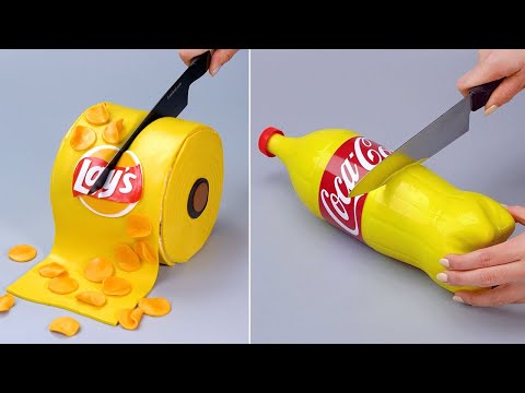 30+ DIY Easy Chocolate Cake For Your Family | Satisfying COKE Cake Decorating Video | Transform Cake