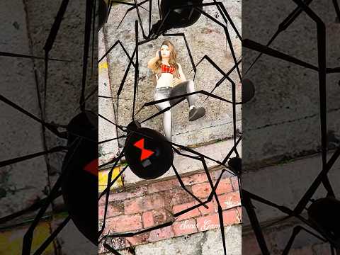 Spider-Man Saves His Girlfriend From Giant Spiders #shorts #youtubeshorts #gta5