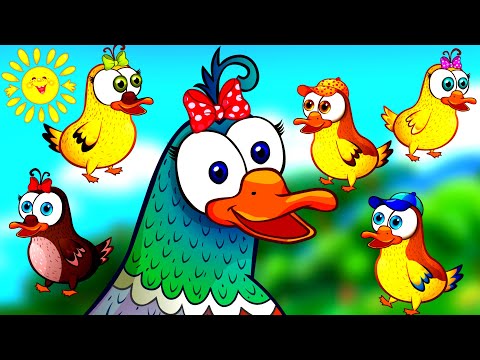 Cinco patitos - Canciones Infantiles, Bailes y Diversión para Niños