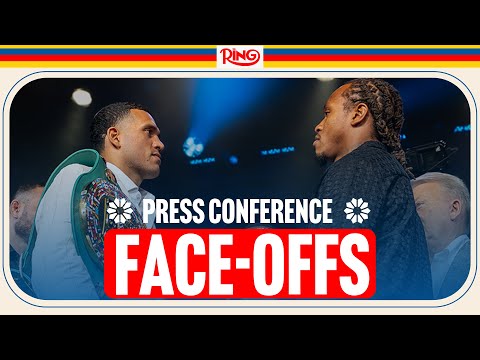 ALL OF THE FACE-OFFS | THE RING IV KICK-OFF PRESS CONFERENCE