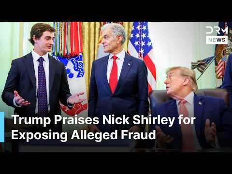 Nick Shirley Tells Trump How His Fraud Investigation Sparked a National Crackdown | AC1N