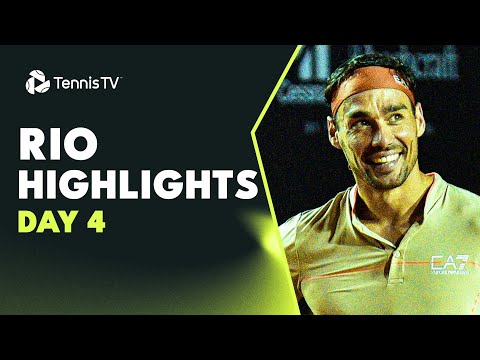 Alcaraz vs Fognini in Thriller; Cerundolo, Lajovic Feature | Rio 2023 Highlights Day 4