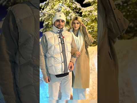 Dubai Princess Sheikha Mahra Bint Mohammed bin Rashid in France enjoy winter #dubai #viral #foryou