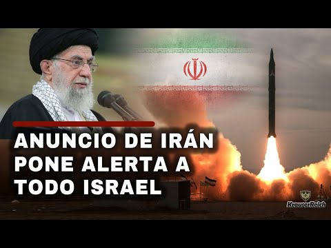 🔴ULTIMA HORA : IRÁN hace ANUNCIO que Pone en ALERTA Máxima a todo ISRAEL