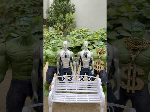 Double Hulk And Silver Spider Choose Head | Marvel Toys