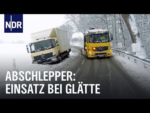 Einsatz bei Glätte: Unterwegs mit den Abschleppern | Die Nordreportage | NDR Doku