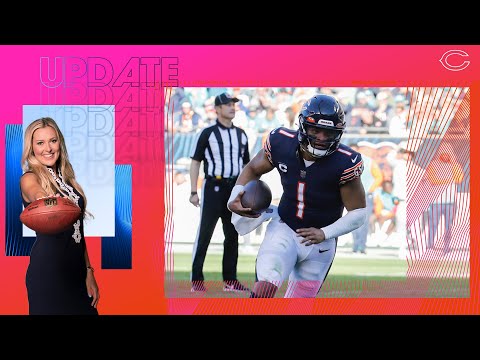 Update: Justin Fields named NFC Offensive Player of the Week | Chicago Bears video clip