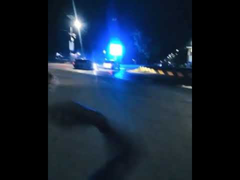 Toyota i.s.t drift at round about Michenzan
