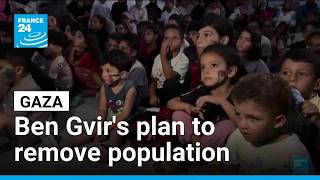 YouTube video thumbnail: Israeli Minister Unveils Plan to Remove Gaza's Population Over Seven Years