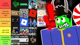 Ranking EVERY Roblox Controversy...