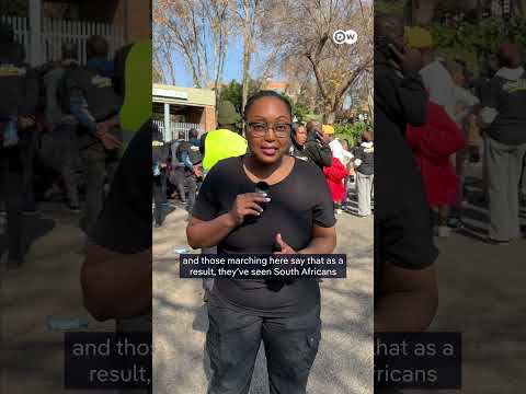 South Africa braces for mass anti-immigration protests | DW News