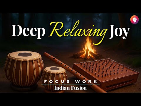 Rhythm of Light – Bansuri & Santoor – Joyful Flow – Deep Work Music