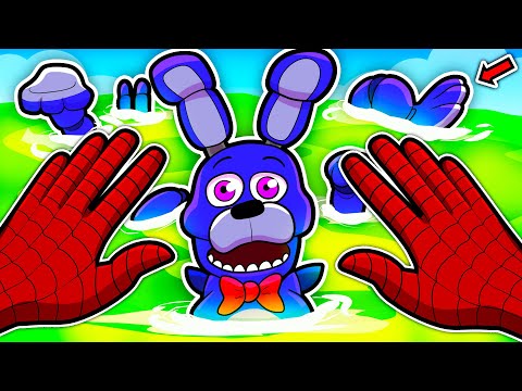 ESPERIMENTI ILLEGALI CON L'ACIDO IN VR SUGLI ANIMATRONICS DI FNAF! LANCIO MARCELLO NELLA LAVA?!