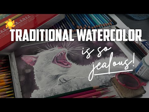 Make your watercolors JEALOUS.