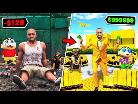 🤑Franklin Poor To Super Rich Life in Indian Bike Driving 3D