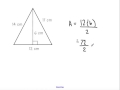 Area Calculations for Geometric Shapes