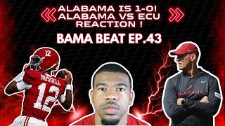 ALABAMA STARTS 1-0! KEELON RUSSELL'S DEBUT! DEFENSE LOOKING GOOD!