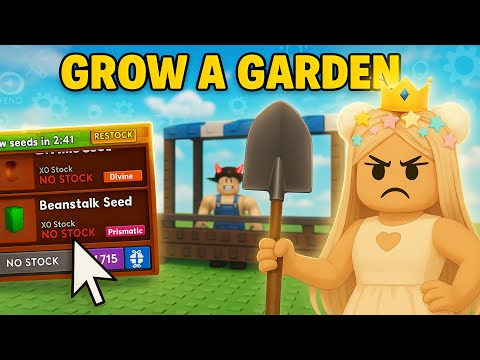 Les TYPES de joueurs sur GROW A GARDEN…!ROBLOX