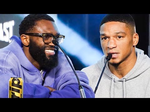 Jaron Ennis vs Uisma Lima FINAL PRESS CONFERENCE & Face Off | “Gonna Be an Early Night!”