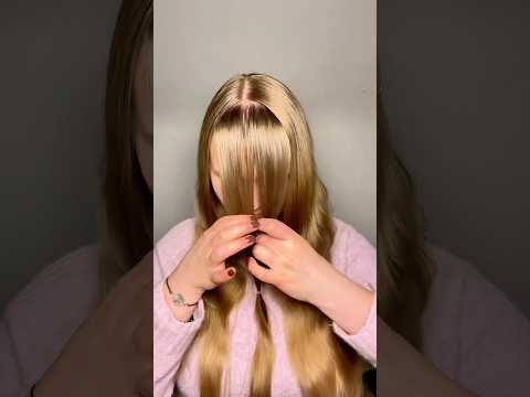 Cute ๐ or Chic โจ?Tiara Half-Up Hairstyle DIY๐ซ Option 2๐คซ #HairTutorial #hairhacks #hairtok #Shorts