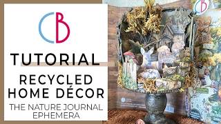 CiaoBella The Nature Journal - Recycled Home Décor by  @ellsartsyworkshop