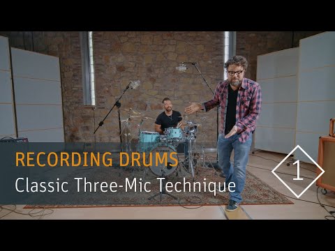 Recording Drums | Cassic Three-Mic Technique | EP 1
