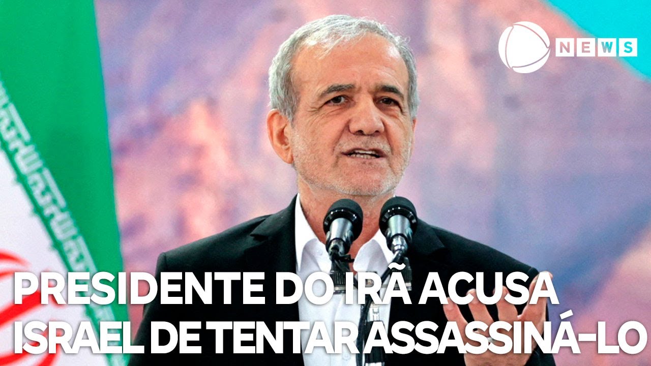 Presidente do Irã acusa Israel de tentar assassiná lo