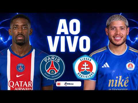 AO VIVO: PSG X SLOVAN BRATISLAVA CHAMPIONS LEAGUE DIRETO DO PARQUE DOS PRÍNCIPES | NARRAÇÃO
