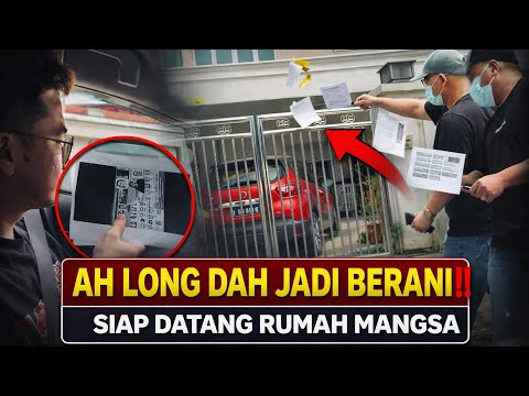AHLONG MAKIN BERANI ‼️ TULAR VIDEO DATANG RUMAH MANGSA SIAP BALING POSTER TAGIH HUTANG 