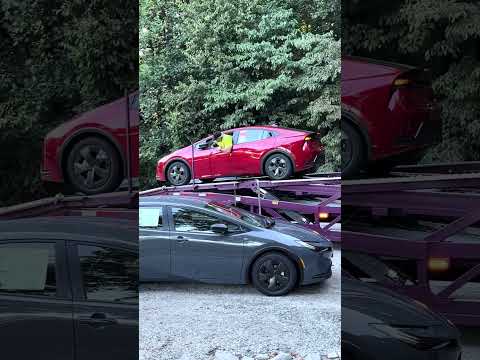 Arrival - 2025 Toyota Prius - Supersonic Red! #carreview