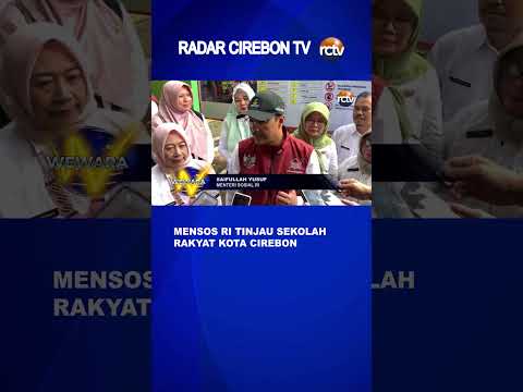 Mensos RI Tinjau Sekolah Rakyat Kota Cirebon