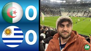 🇩🇿 ALGERIA 0-0 URUGUAY 🇺🇾 | MATCHDAY EXPERIENCE IN TURIN!