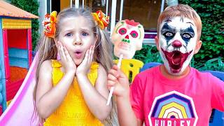 डायना और रोमा की जादुई मिठाइयाँ 🍬 | बच्चों का मजेदार नाटक खेल | Pretend Play Hindi LIVE