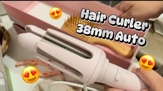 Hair Curler 38mm Auto | New item | #Unbox #Beauty 💇🏼‍♀️