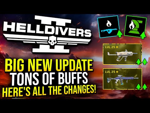 Helldivers 2 - New Update out NOW, Let's go over the NEW Changes!