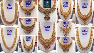 Lightweight Heavy Look Harams Don’t Miss | 30 gms Nakshi Haram | Lightweight Heavy Look Harams 😍