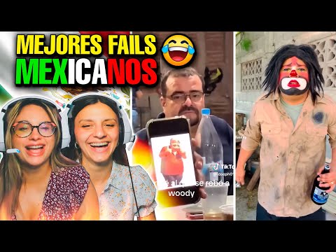 🇪🇸 MI SOBRINA REACCIONA a MEJORES FAILS MEXICANOS 🇲🇽😂**+Memes de TikTok** ¡¡Se parte de risa!!