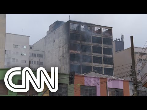 Demolição de prédio incendiado em SP deve levar meses | CNN DOMINGO