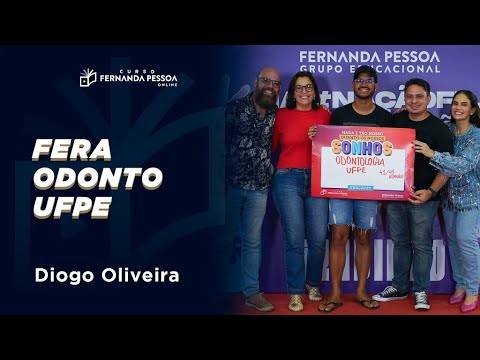 Diogo é fera odonto UFPE e 41/45 em Ciências Humanas no Enem | ENEM e Vestibulares - CFPONLINE