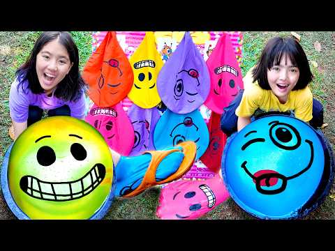 หนูยิ้มหนูแย้ม เล่นลูกโป่งยักษ์! เหยียบยังไงก็ไม่แตก ใส่เป็นรองเท้าได้ด้วย!? 🎈🤣