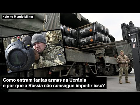Como entram tantas armas na Ucrânia e por que a Rússia não consegue impedir isso?