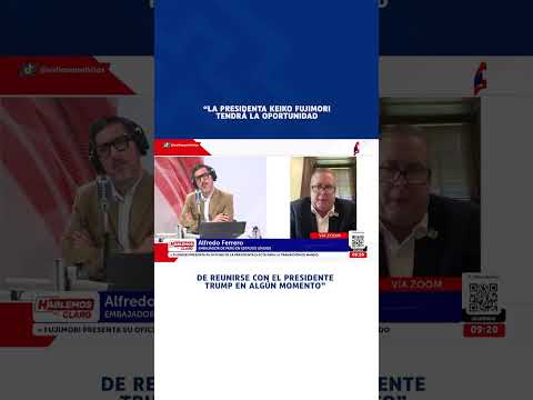 🔴🔵 Keiko Fujimori tendrá la oportunidad de reunirse Trump: “Soy optimista”, indica Alfredo Ferrero
