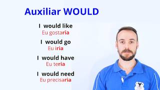 Como usar o Auxiliar WOULD em Inglês!