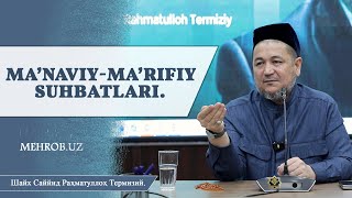 26 06 2025 maʼnaviy maʼrifiy suhbatlari